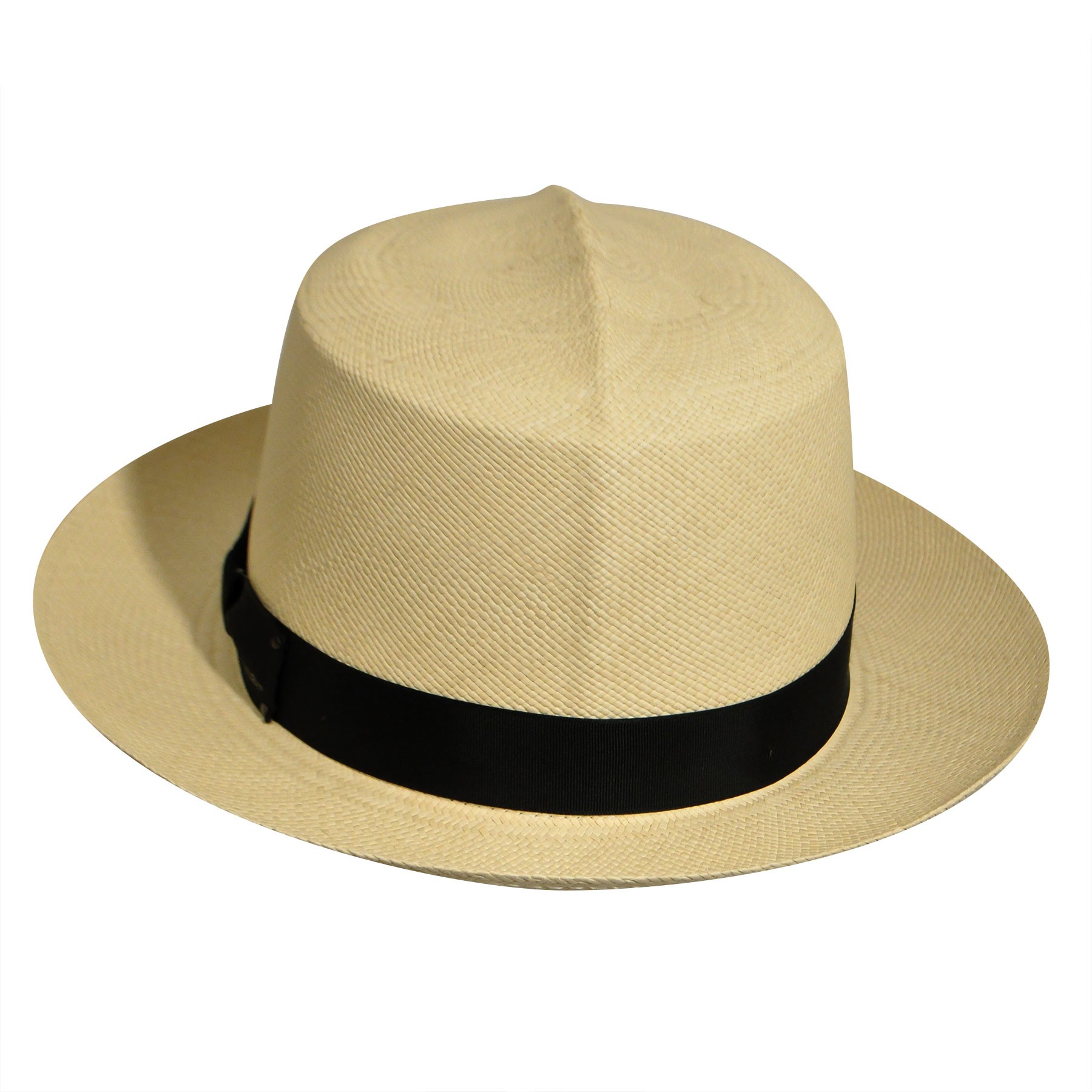 Panamský klobouk - Fedora - panamák Fedora - slamák Optimo - pravý panamský klobouk